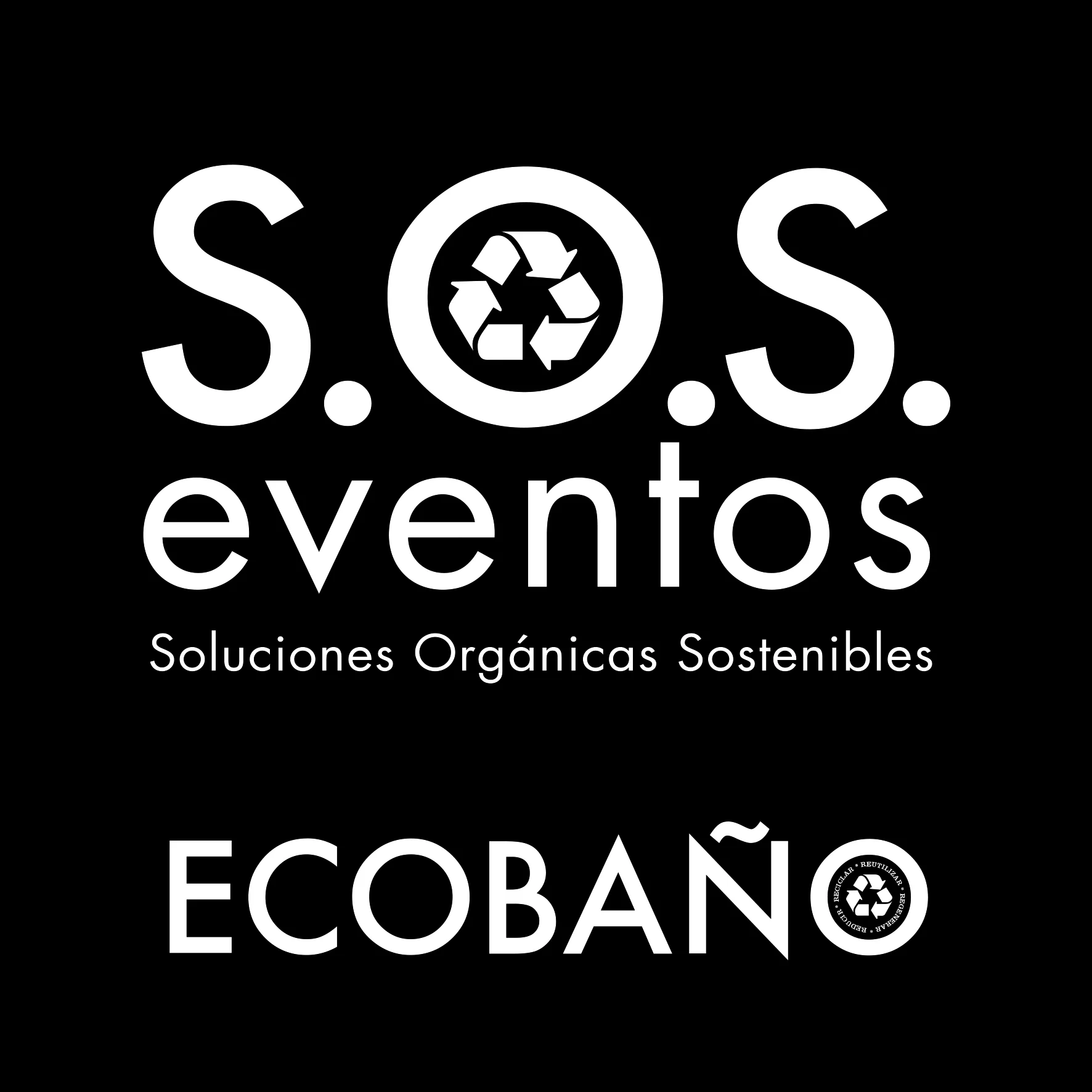 Logo de ECOBAÑOS S.O.S. Eventos